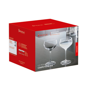 Perfect Serve Copa Cristal Coupette Set x 4