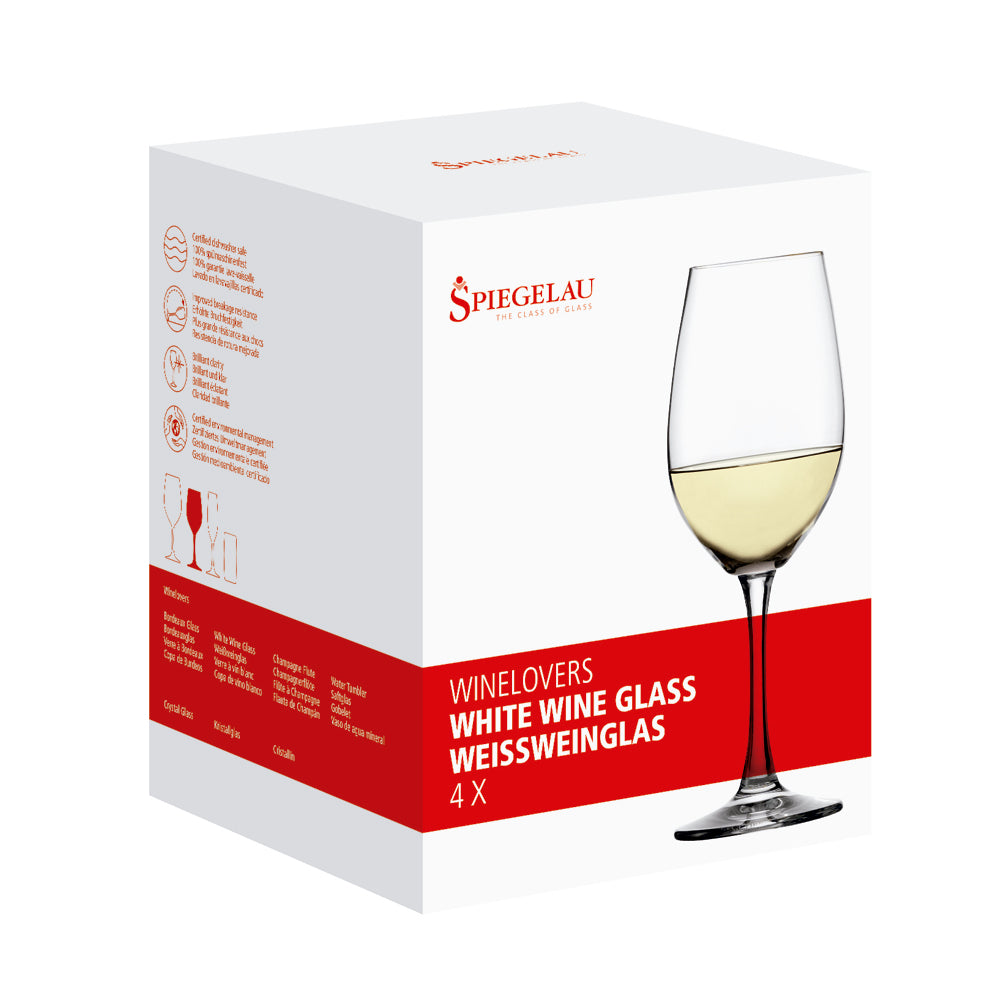 Winelovers Copa Cristal Vino Blanco Set x 4
